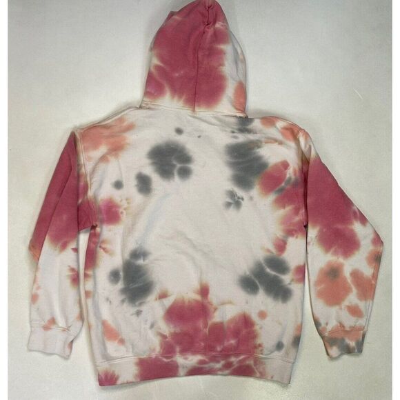 Def Leppard Graphic Pullover Hoodie Men Small Multicolor Tie Dye Music - Picture 3 of 5